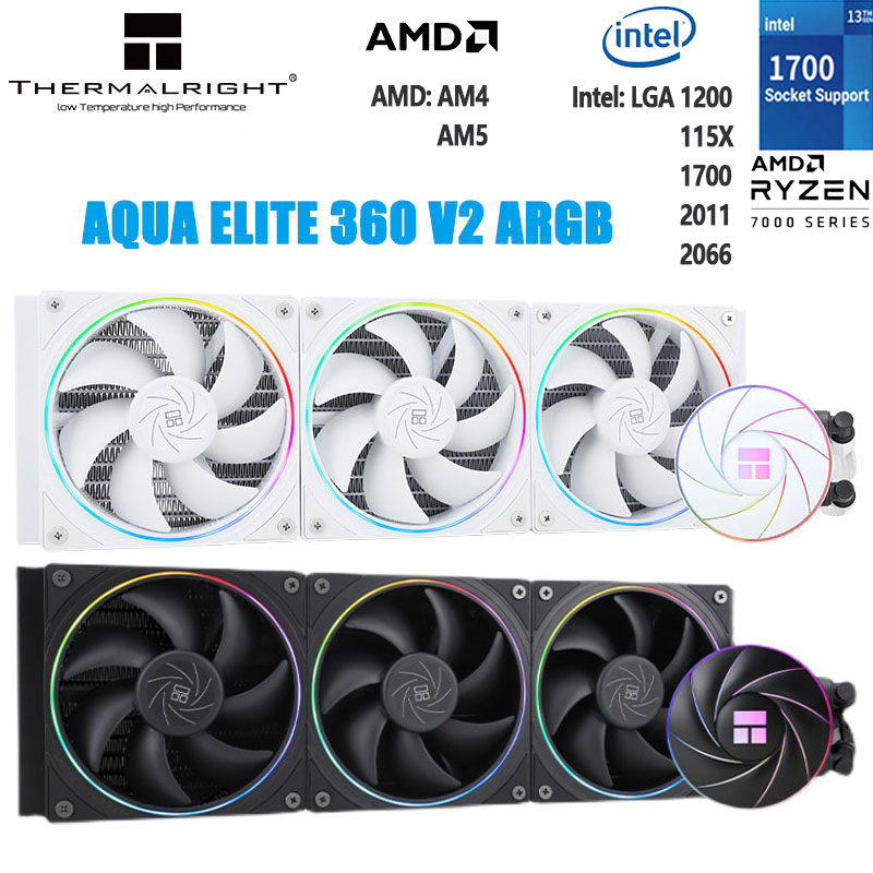 Aio Liquid Cooler - Thermal right aqua elite 360 v2