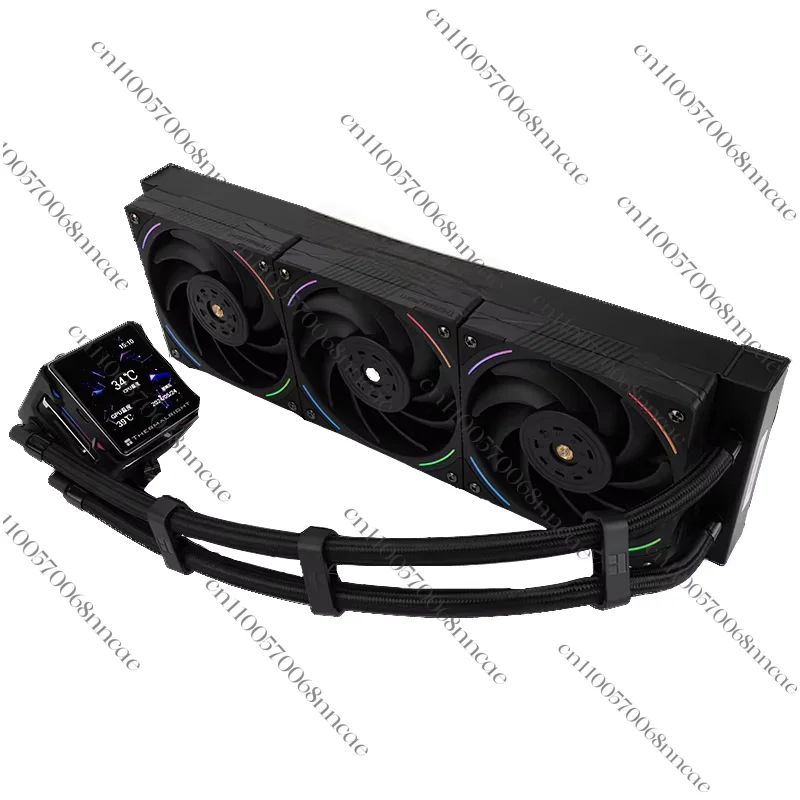 Aio Liquid Cooler - 360 ARGB Flüssiger CPU-Kühler AIO Weiß