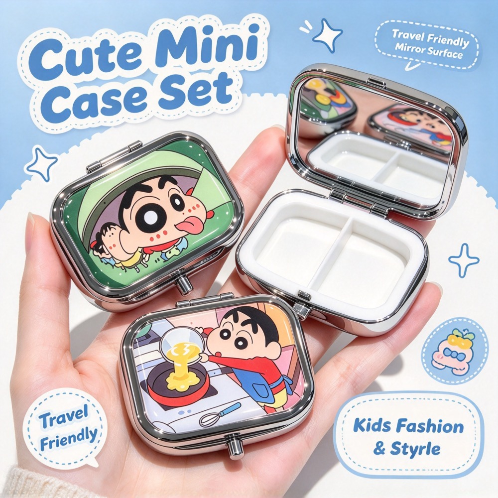 Case Fan - Crayon Shin-chan Mini versiegelte Metalldose, feuchtigkeitsbeständige