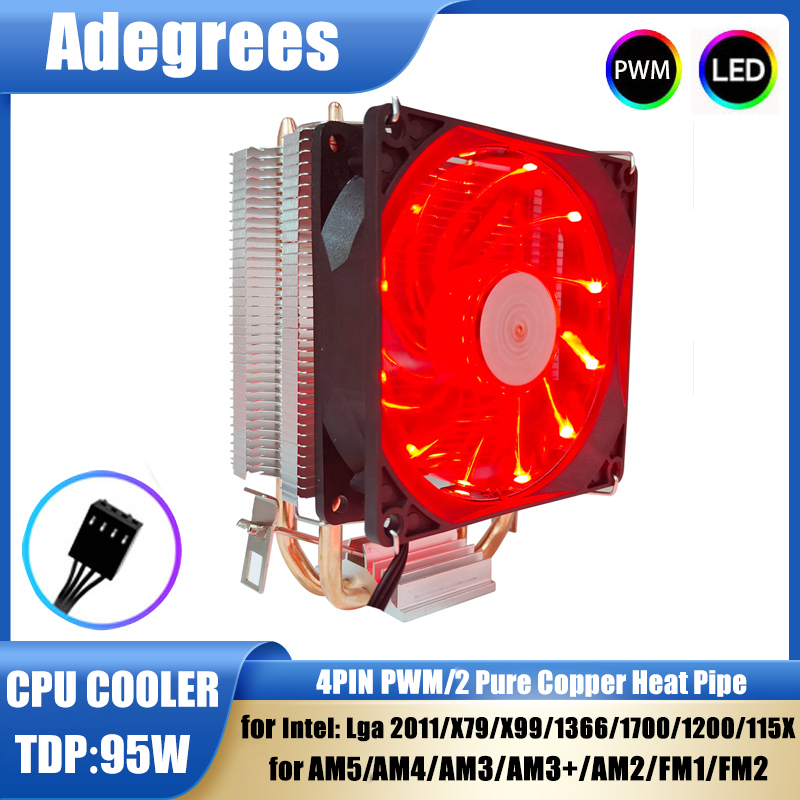 2 Wärmerohren CPU-Kühlerturm 3 – Air Cooler Cpu Bewertung und Preis