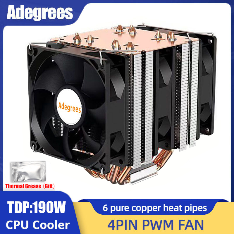 6 Heatpipe CPU-Kühler 4Pin PWM – Air Cooler Cpu Bewertung und Preis
