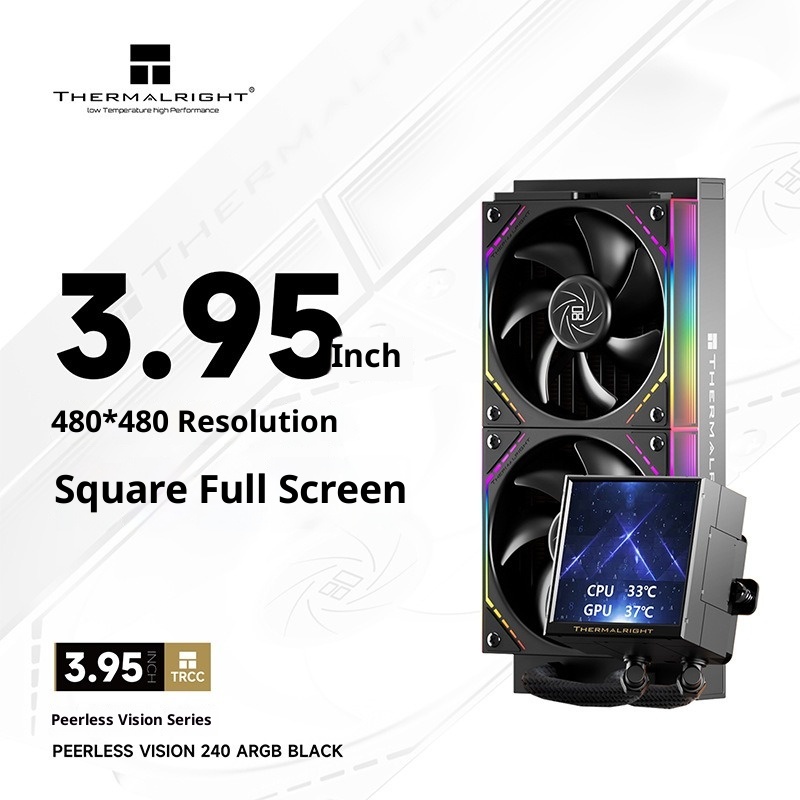 3,95 Zoll quadratisches IPS-LC – Aio Liquid Cooler Bewertung und Preis