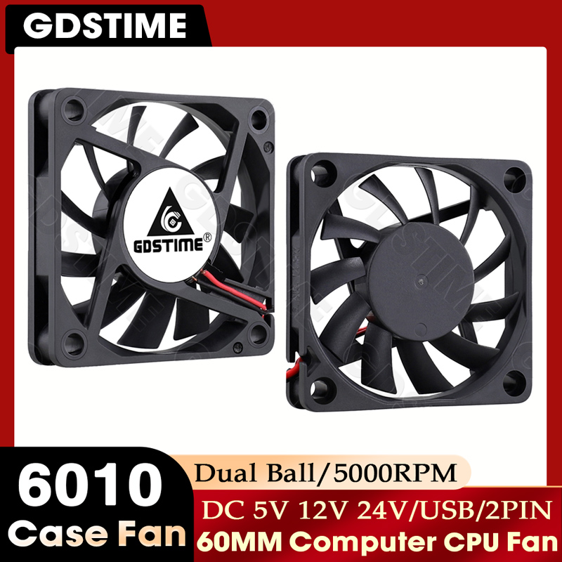GDSTIME 60mm Lüfter 24V 12V Ve – Gpu Cooler Bewertung und Preis