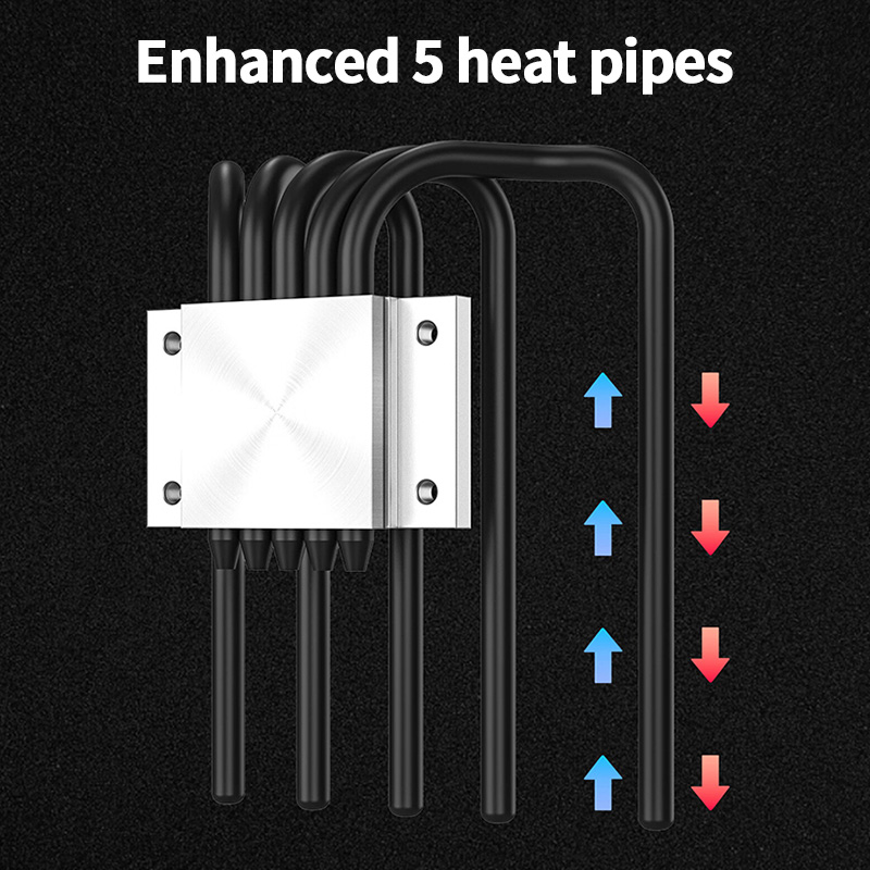 ID-COOLING IS-55 5Heatpipe CPU – Air Cooler Cpu Bewertung und Preis